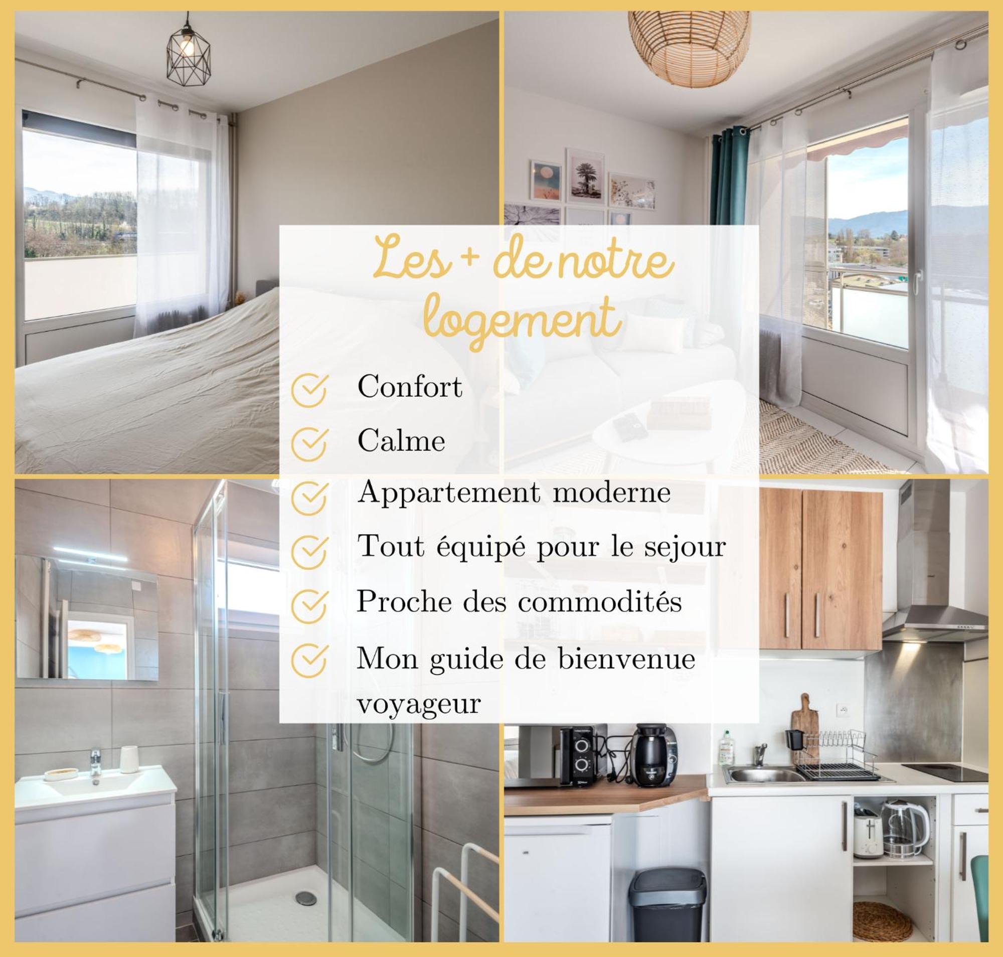 T2 I Elegant I St Julien * Saint-Julien-en-Genevois